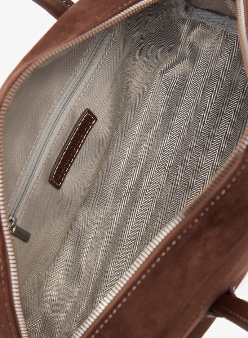 جلاموروس حقيبة كتف من جلد الغزال الصناعي - Image 4